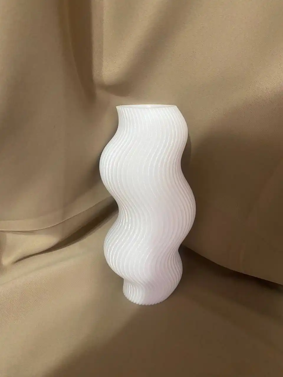 Ваза из экологичного пластика на 3D-принтере