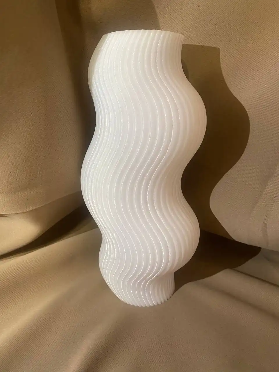 Ваза из экологичного пластика на 3D-принтере