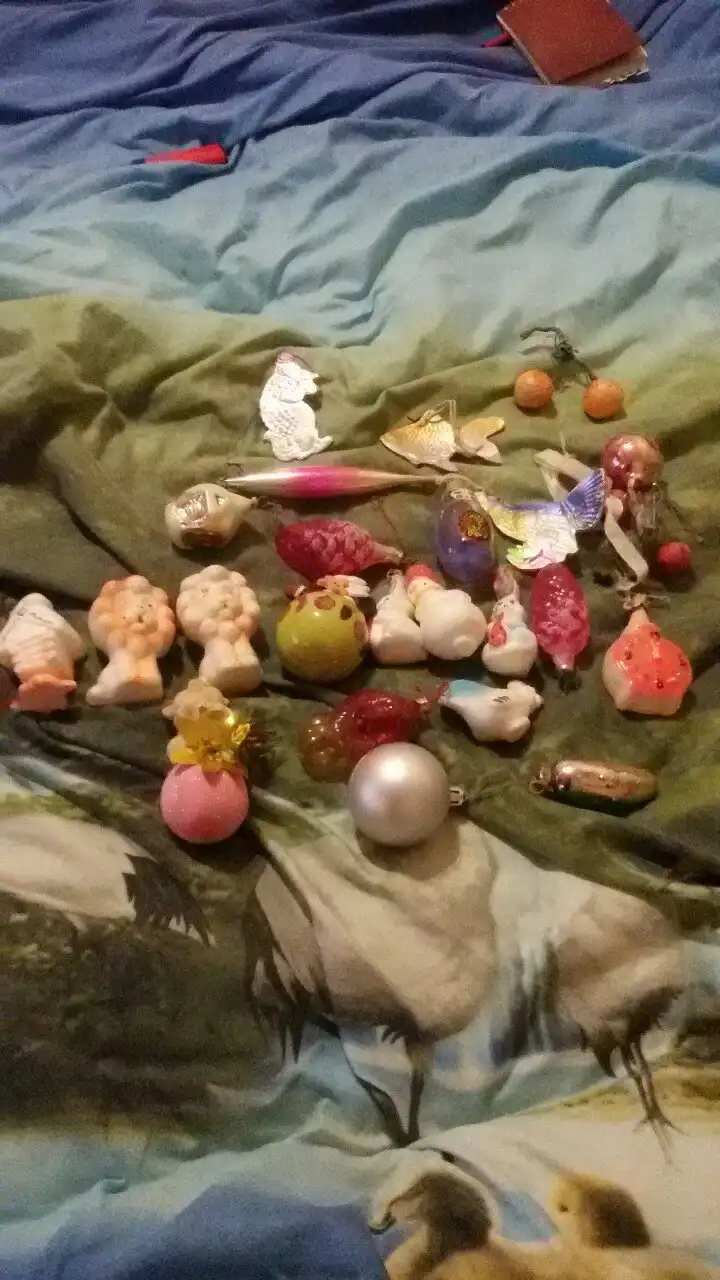 Елочные игрушки СССР 70 штук
