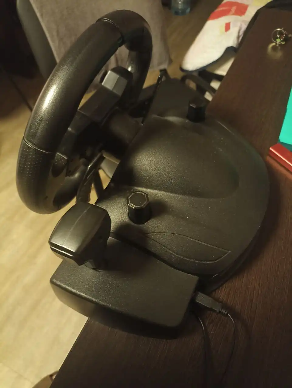 Игровой руль 270 градусов с настраиваемыми клавишами