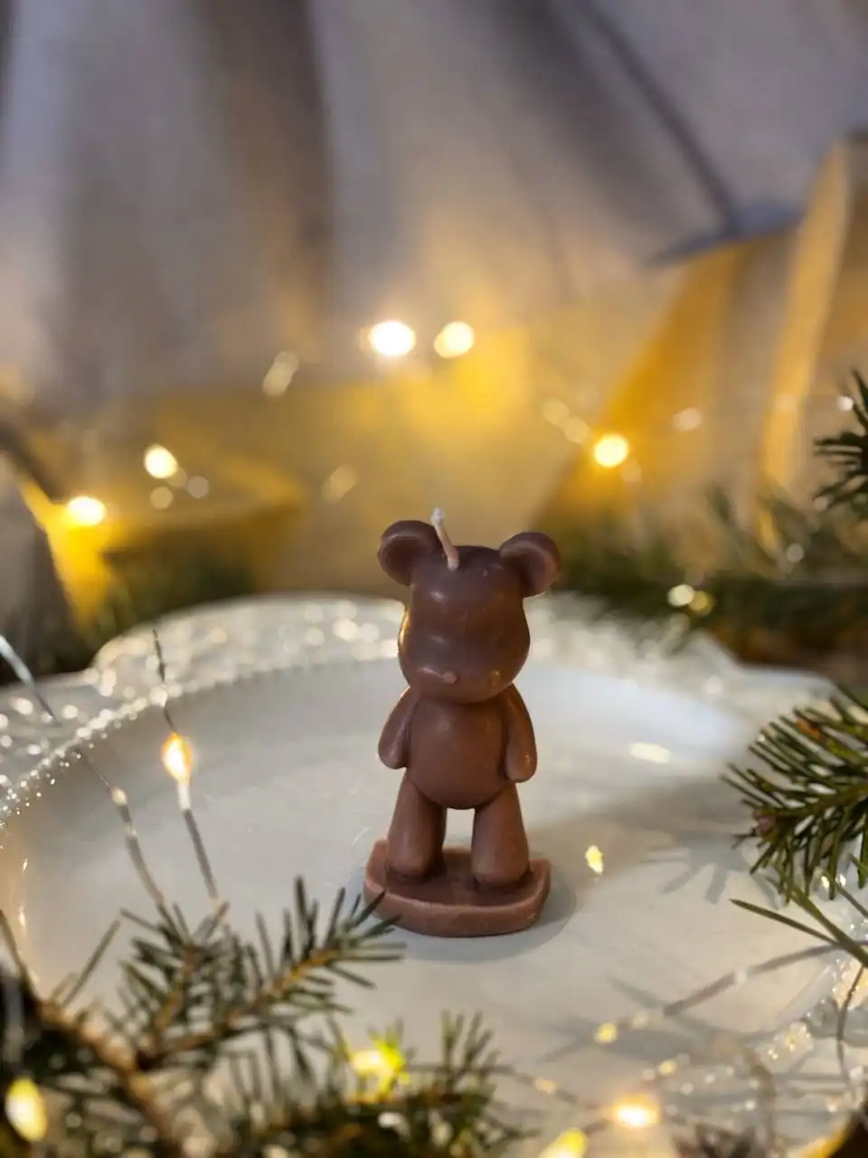 Свечи ручной работы Мишки