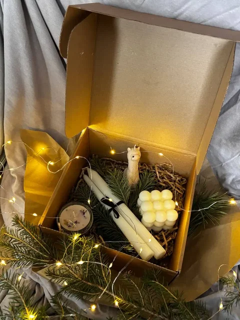 Набор свечей ручной работы из кокосового и соевого воска - частное объявление в Екатеринбург