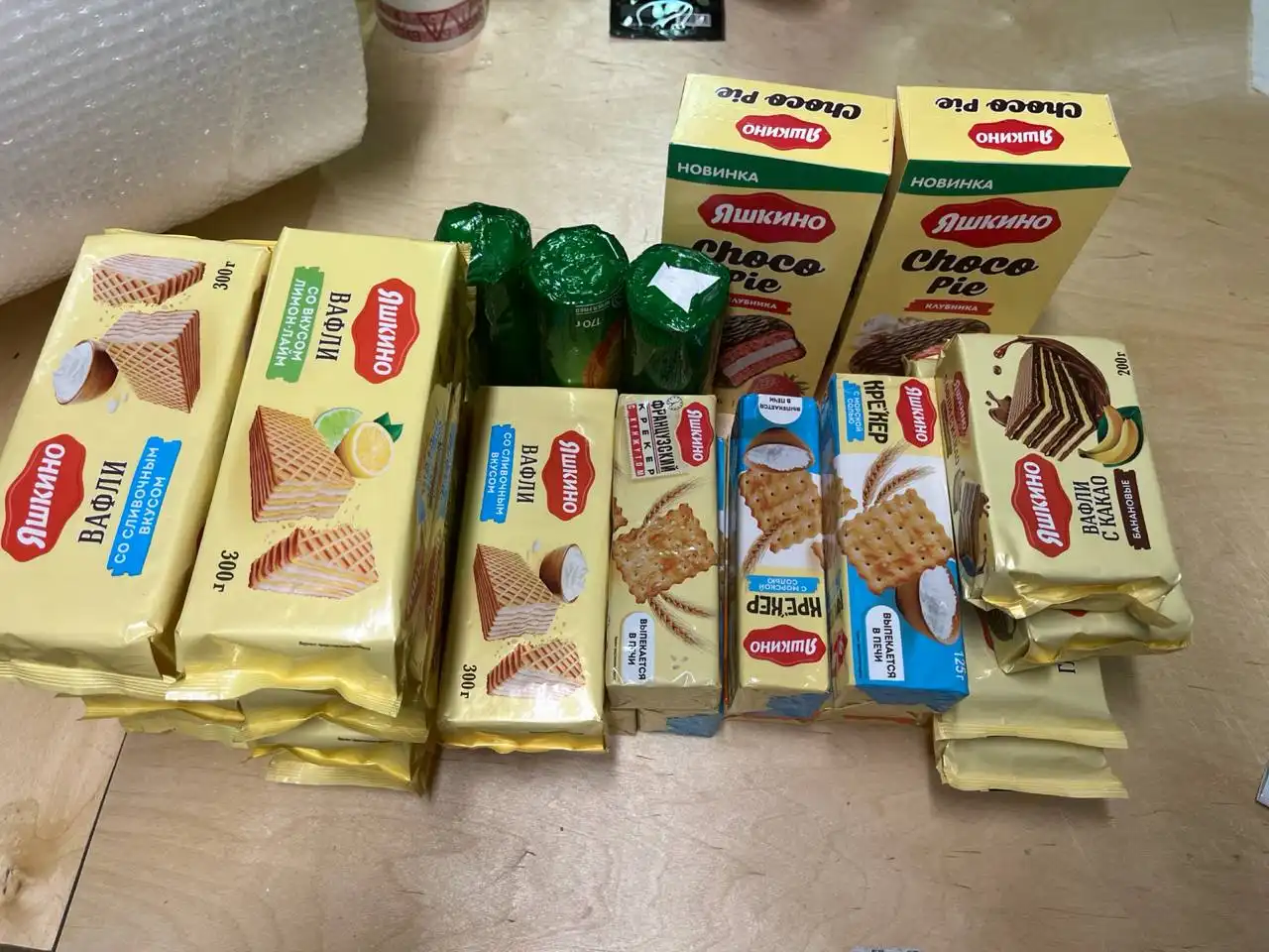 Продажа печений и вафель Яшкино