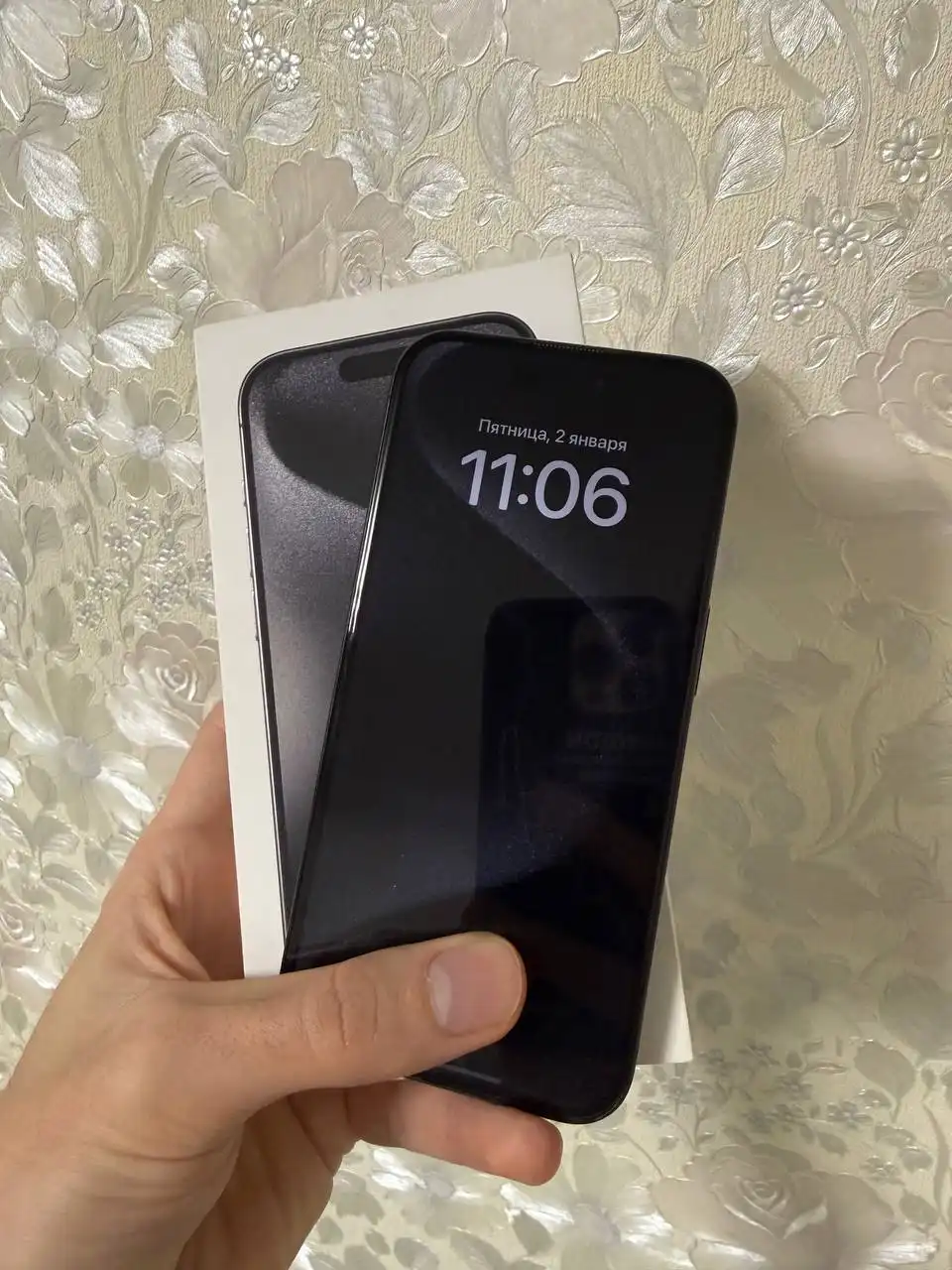 iPhone 15 Pro 256 ГБ черный