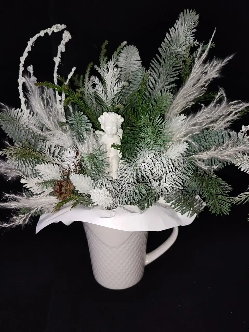 Рождественские композиции и декор