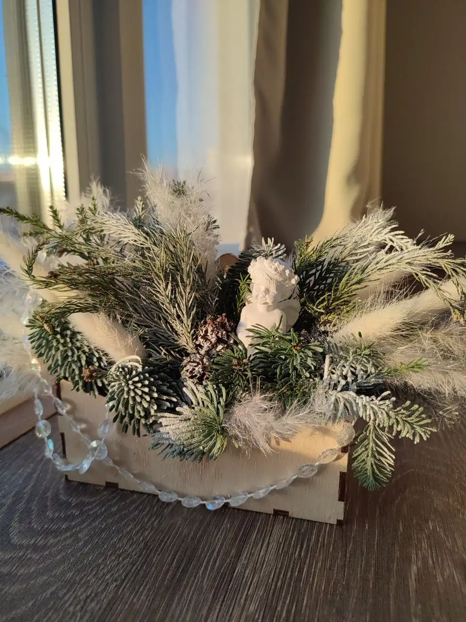 Рождественские композиции и декор