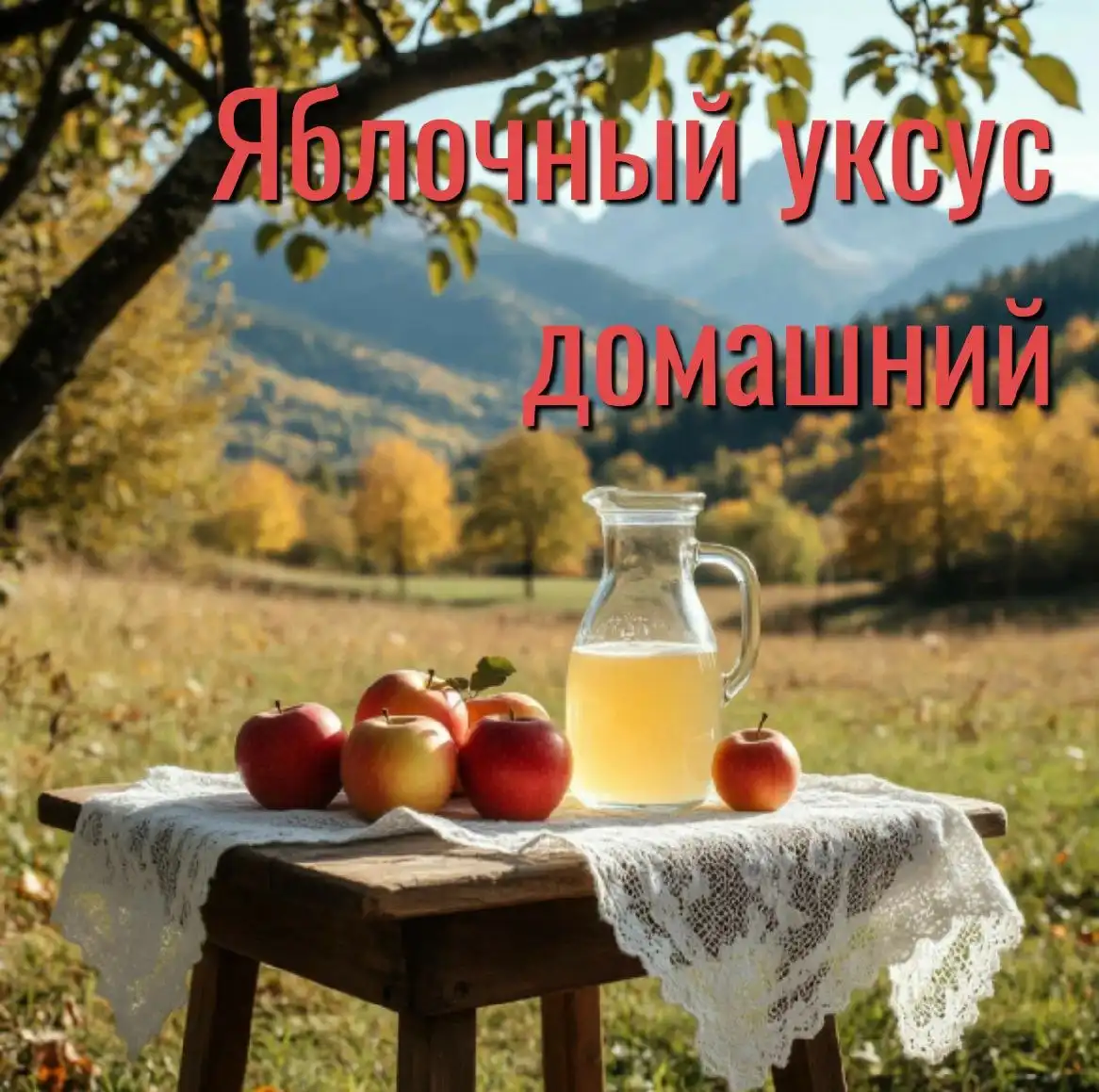Яблочный уксус домашний с предгорья Кавказа - Продукты питания (Барахолка) в Екатеринбург