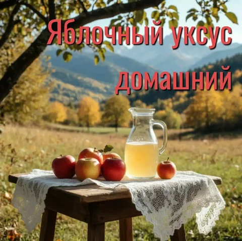 Яблочный уксус домашний с предгорья Кавказа - Кондитерские изделия в Екатеринбург
