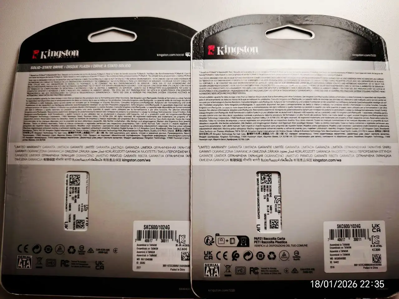 SSD Kingston KC600 1024 Гб - SSD накопители (Электроника) в Екатеринбург