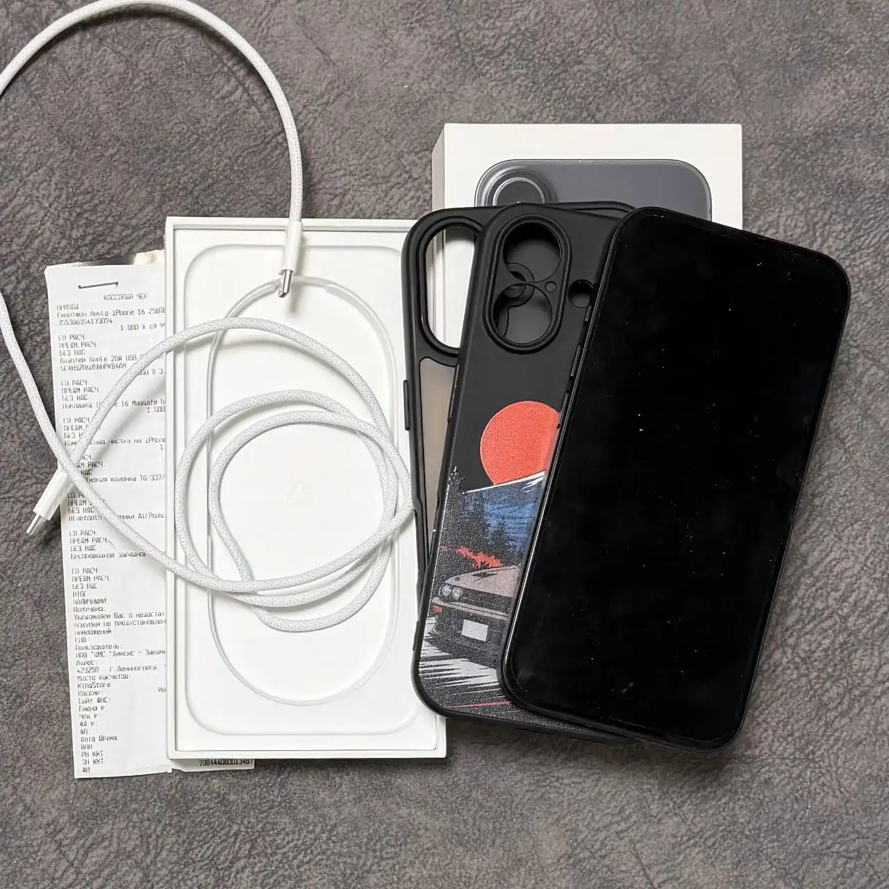 Продам iPhone 16 256GB черный - Смартфоны (Электроника) в Екатеринбург