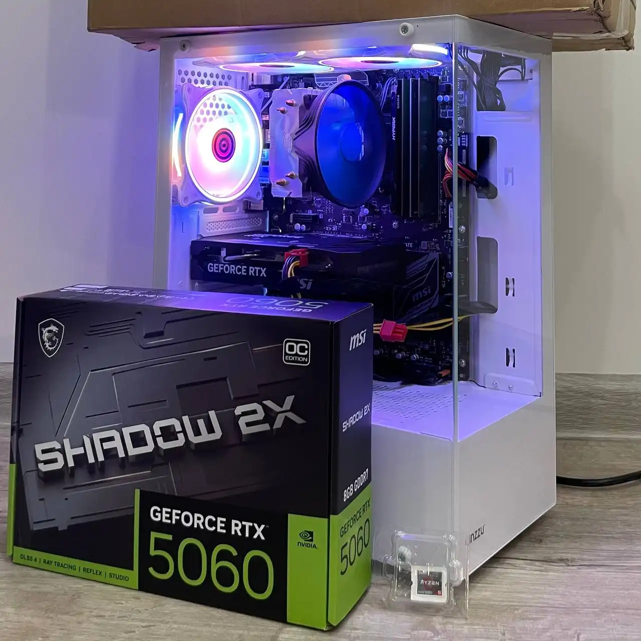 Игровой компьютер AMD Ryzen 5 5600G с RTX 5060 - Игровые компьютеры (Электроника) в Екатеринбург