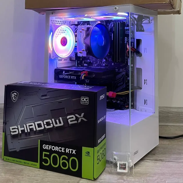 Игровой компьютер AMD Ryzen 5 5600G с RTX 5060 - Электроника в Екатеринбург