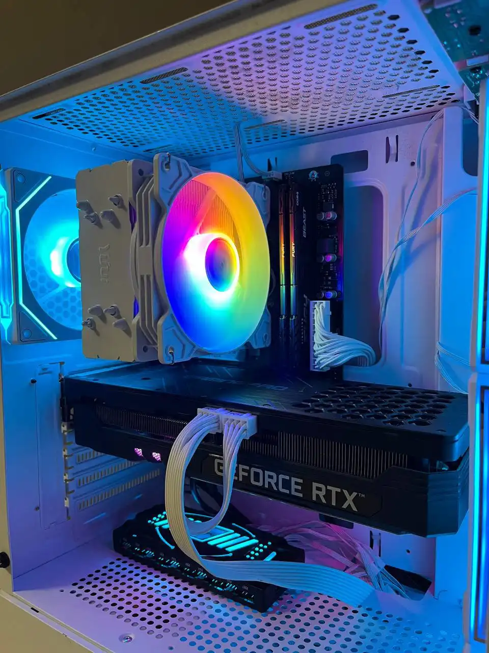 Игровой ПК с RTX 3070 и Ryzen 5 5500 - Компьютеры и комплектующие (Электроника) в Екатеринбург