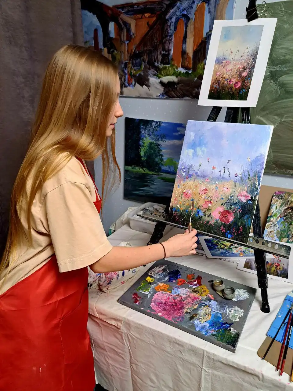 Мастер-класс по живописи "Нарисуй Весну своими руками!" в Екатеринбурге - Мастер-классы (Хобби и отдых) в Екатеринбург