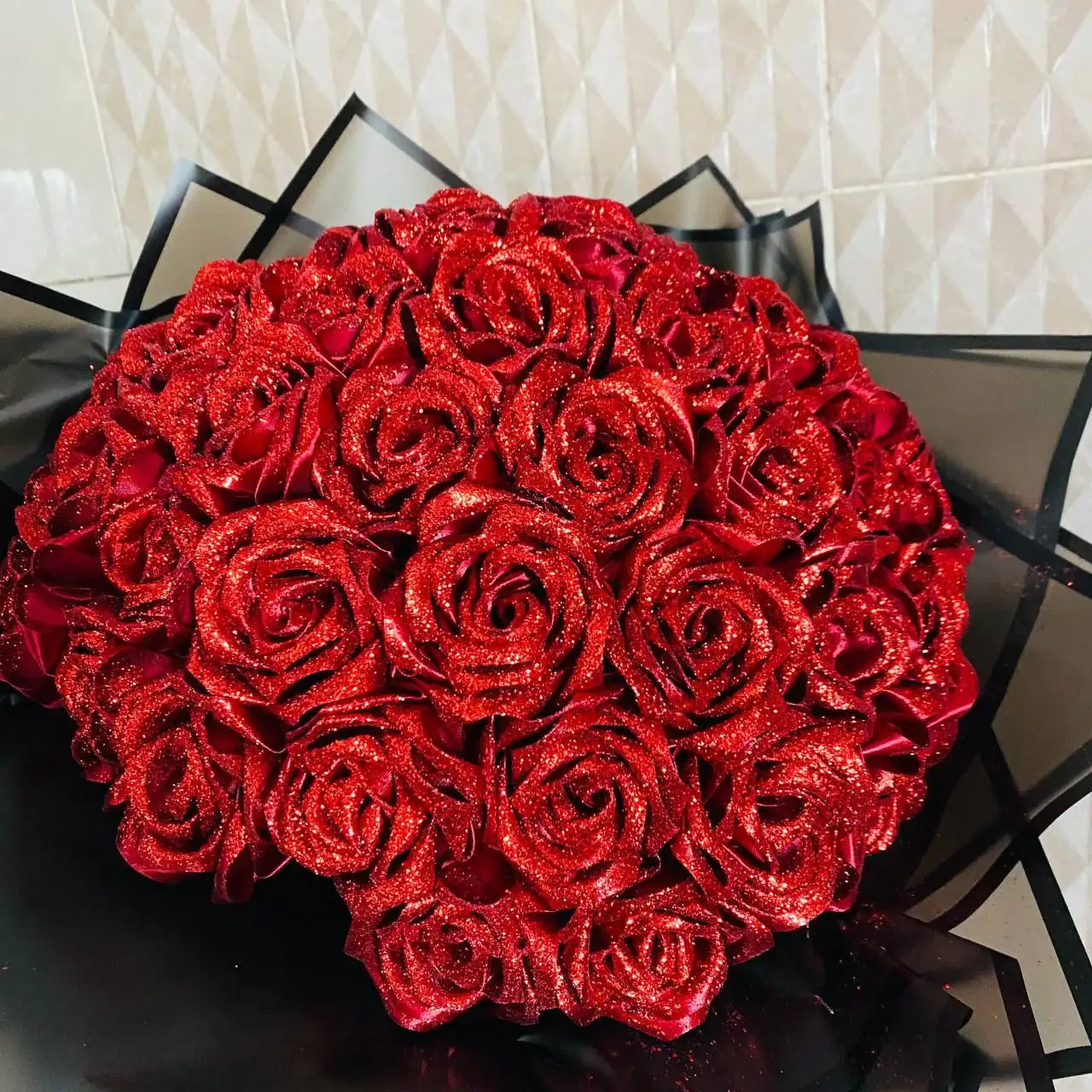 Букет из атласной ленты на праздник - Барахолка в Екатеринбург