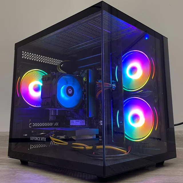 Мощный игровой компьютер с AMD Ryzen 5 5500 и MSI RTX 5060 - VR-шлем в Екатеринбург