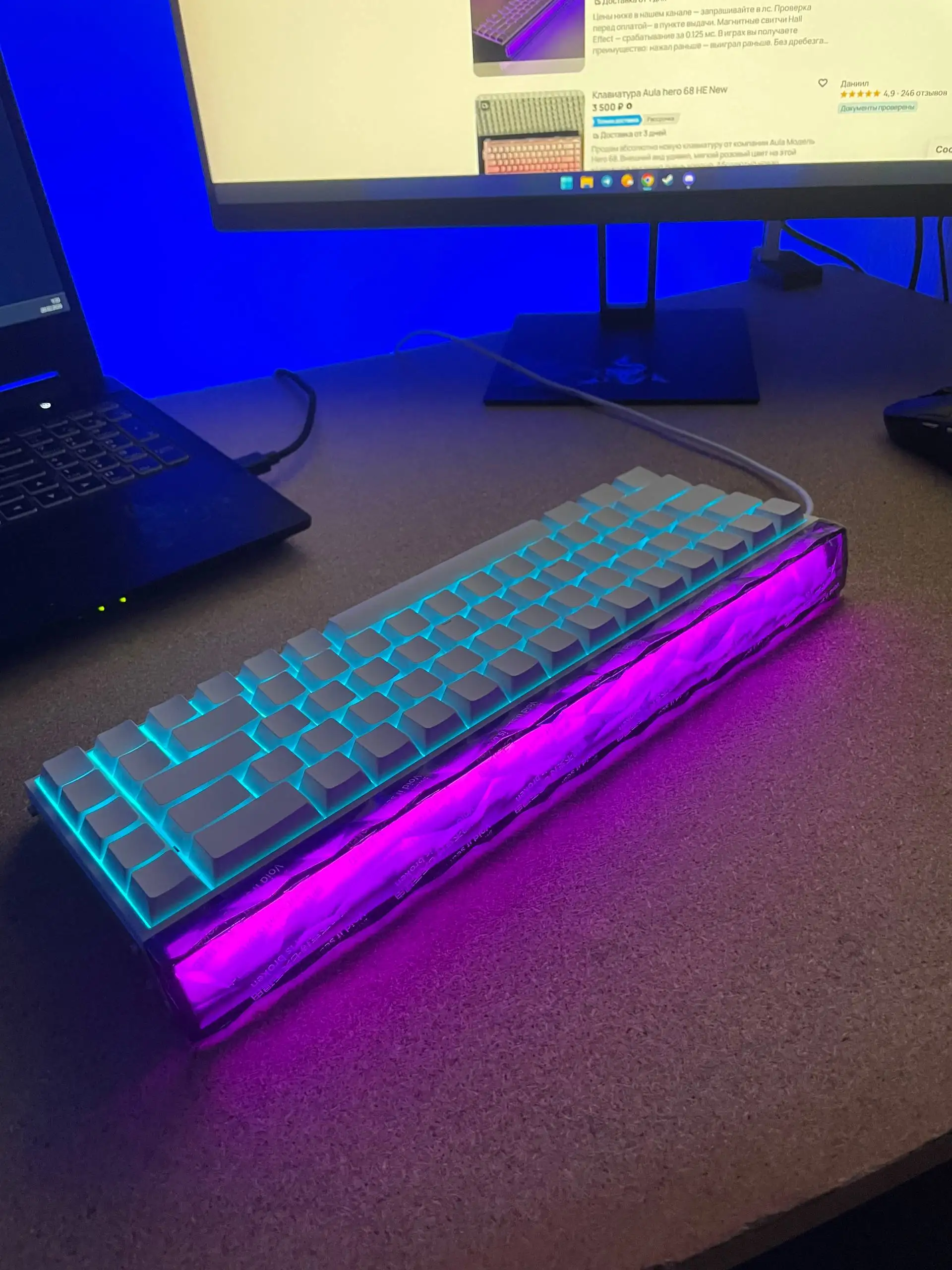 Продажа Aula Hero 68 HE - Компьютерные аксессуары (Электроника) в Екатеринбург