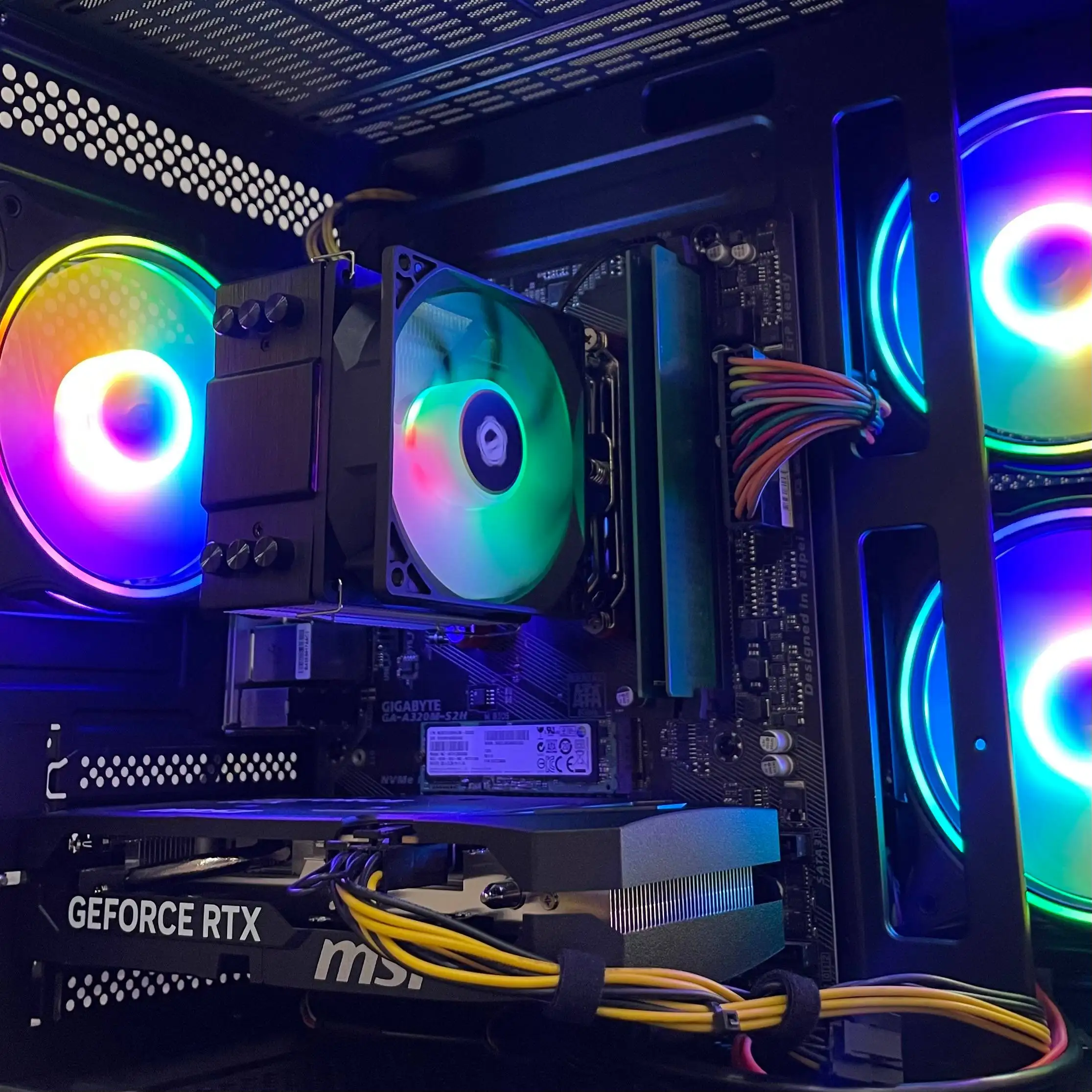 Топовый игровой компьютер AMD Ryzen 5 5500 с MSI RTX 5060 - Компьютеры (Электроника) в Екатеринбург