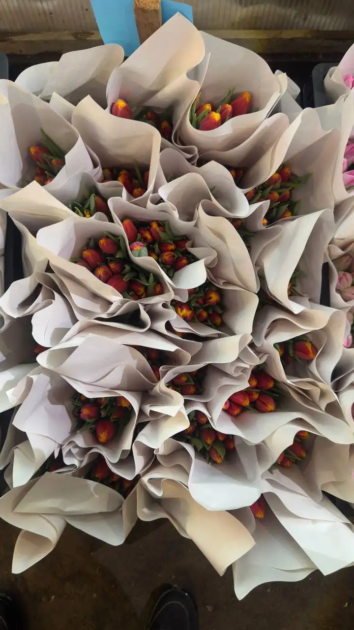 Тюльпаны к 8 Марта с доставкой по Екатеринбургу - Цветы (Хобби и отдых) в Екатеринбург