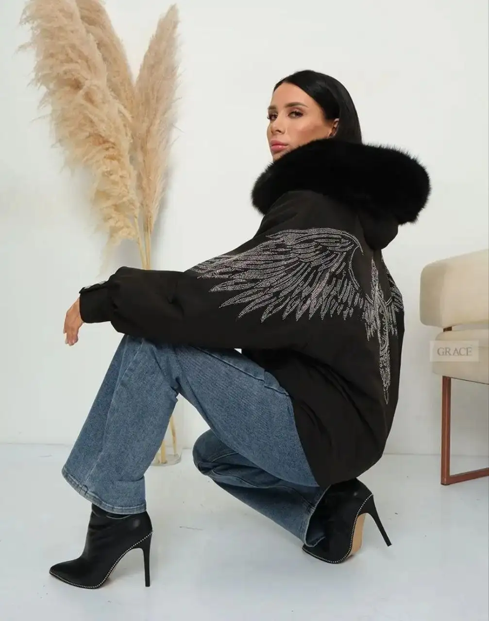 Куртка с отстёгивающимся мехом - Верхняя одежда (Одежда) в Екатеринбург