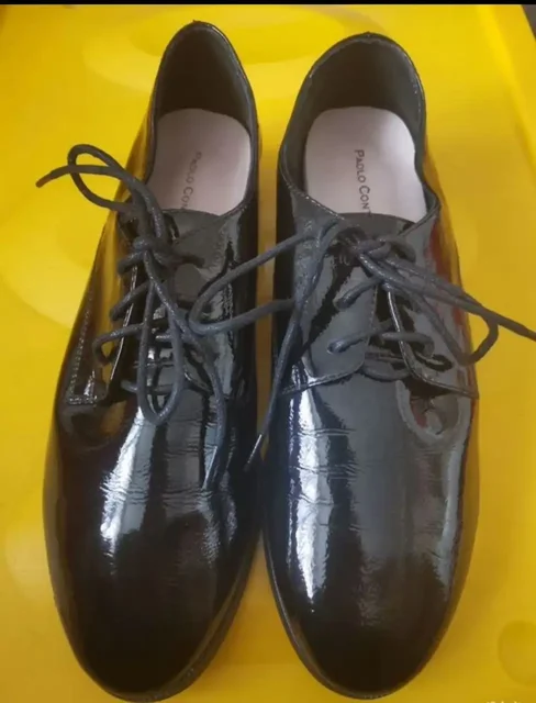 Итальянские туфли из натуральной лаковой кожи, размер 41 - Услуги по коррекции фигуры в Екатеринбург