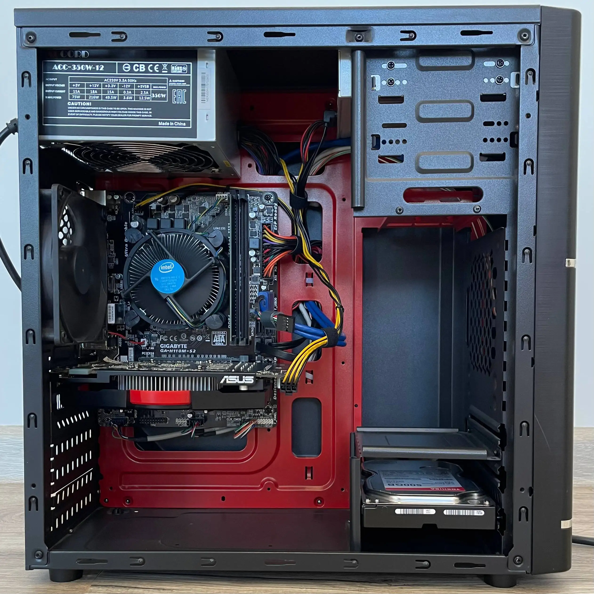 Бюджетный ПК с GTX 550 Ti и G4400 - Компьютеры (Электроника) в Екатеринбург