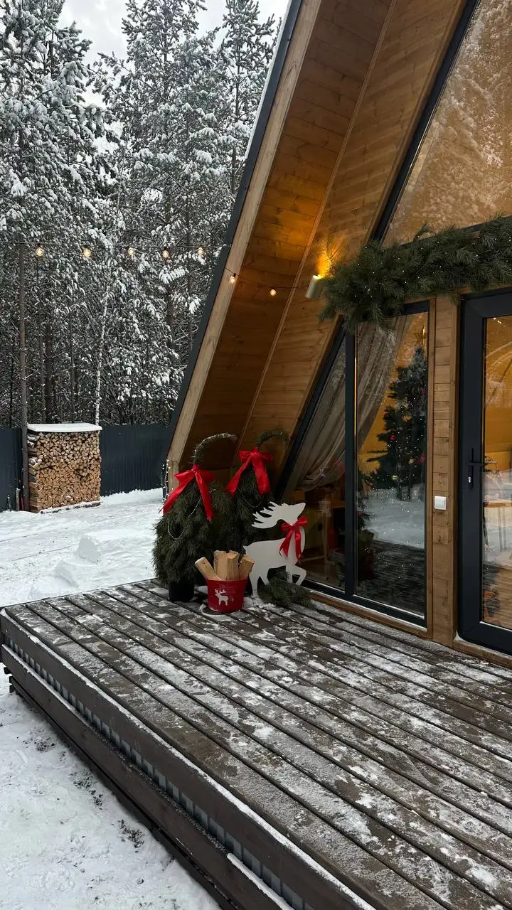 Уютный дом А-фрейм в сосновом лесу под Екатеринбургом - Аренда недвижимости для отдыха (Хобби и отдых) в Екатеринбург