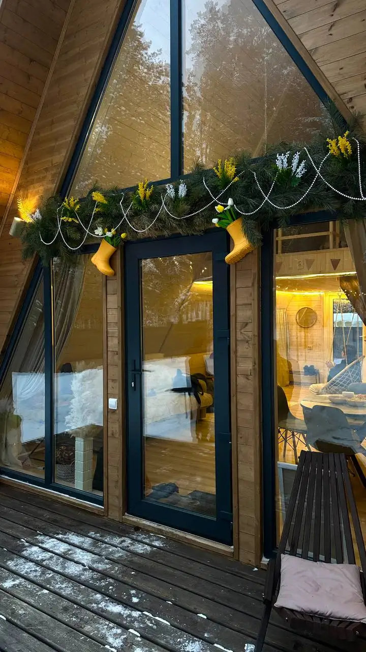 Уютный дом А-фрейм в сосновом лесу под Екатеринбургом - Аренда недвижимости для отдыха (Хобби и отдых) в Екатеринбург