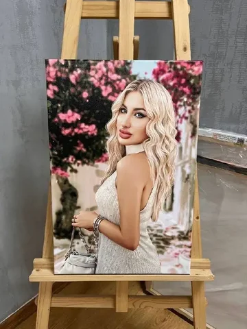 Стилизация фото под живопись на холсте - Автосервис в Екатеринбург