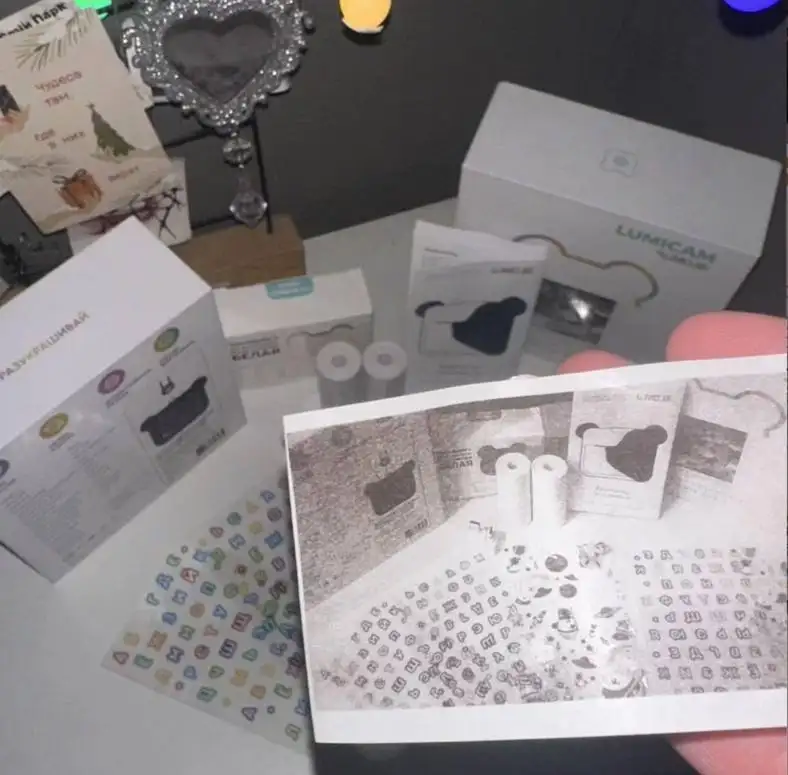 Фотоаппарат моментальной печати Lumicube LUMICAM DK04 PRINTY - Фототехника (Электроника) в Екатеринбург