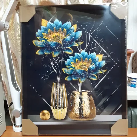 Картина в подрамнике с камешками 43×53 - Цифровые товары в Екатеринбург