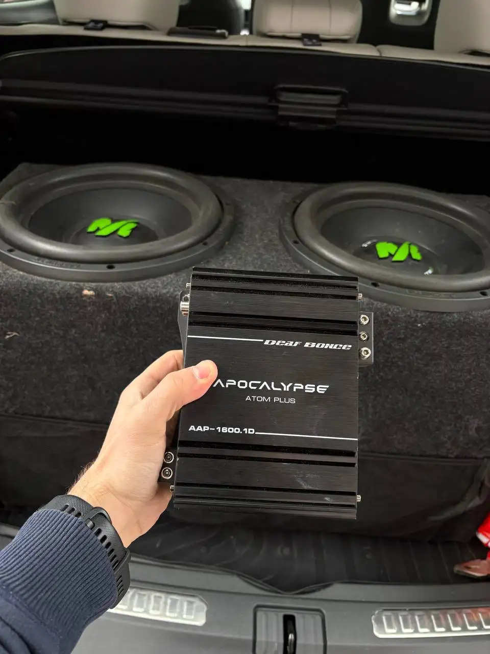 Продам сабвуфер 2x12 с моноблоком - Аудиотехника (Электроника) в Екатеринбург