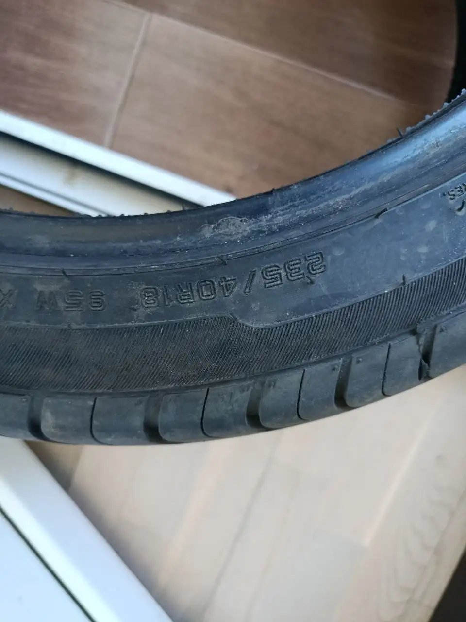 Резина 235/40 R18, б/у - Шины (Авто) в Екатеринбург