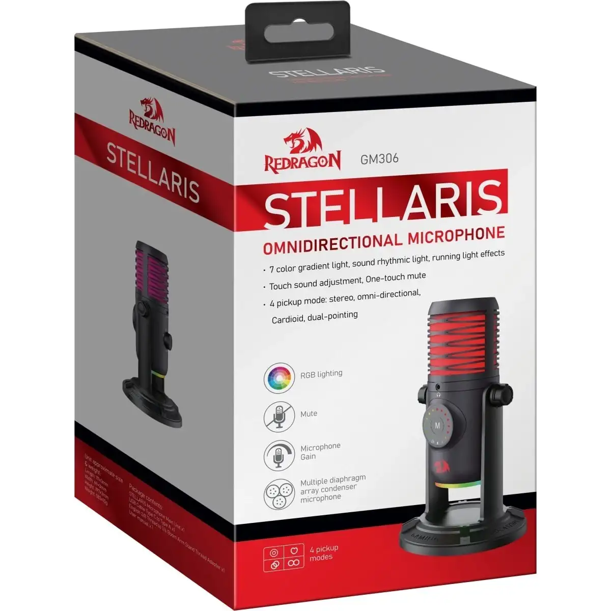 Микрофон Redragon Stellaris GM306 - Аудиотехника (Электроника) в Екатеринбург