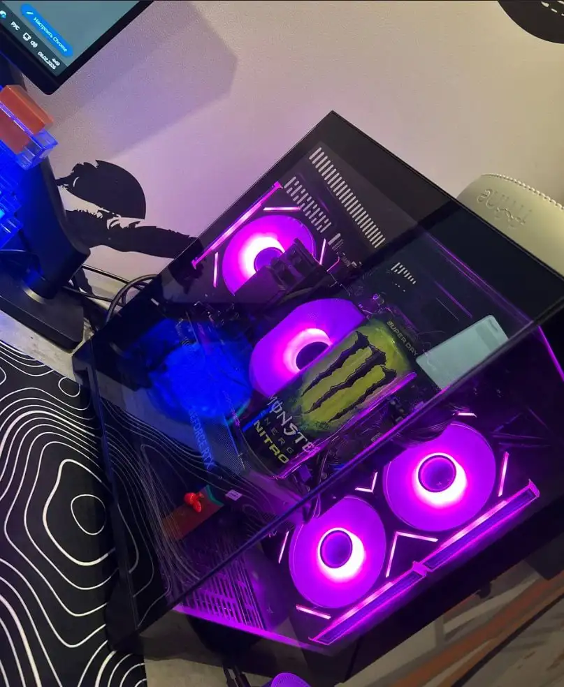 Игровой ПК Ryzen 5 8400F + RTX 5060 в сборе с периферией - Компьютеры и комплектующие (Электроника) в Екатеринбург