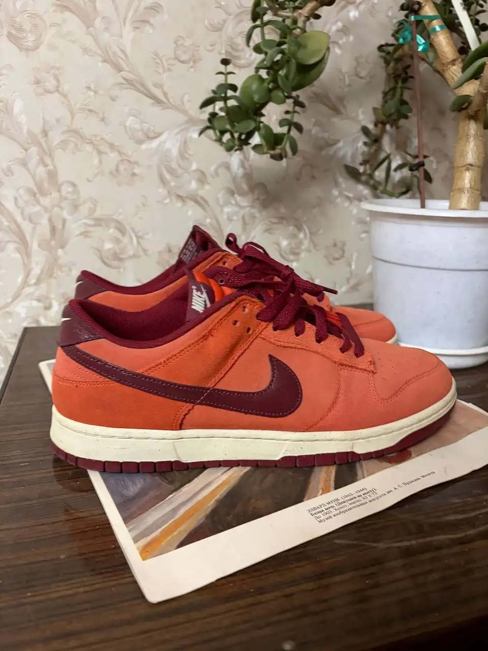 Nike Dunk Orange Suede 44.5 - Обувь (Одежда) в Екатеринбург