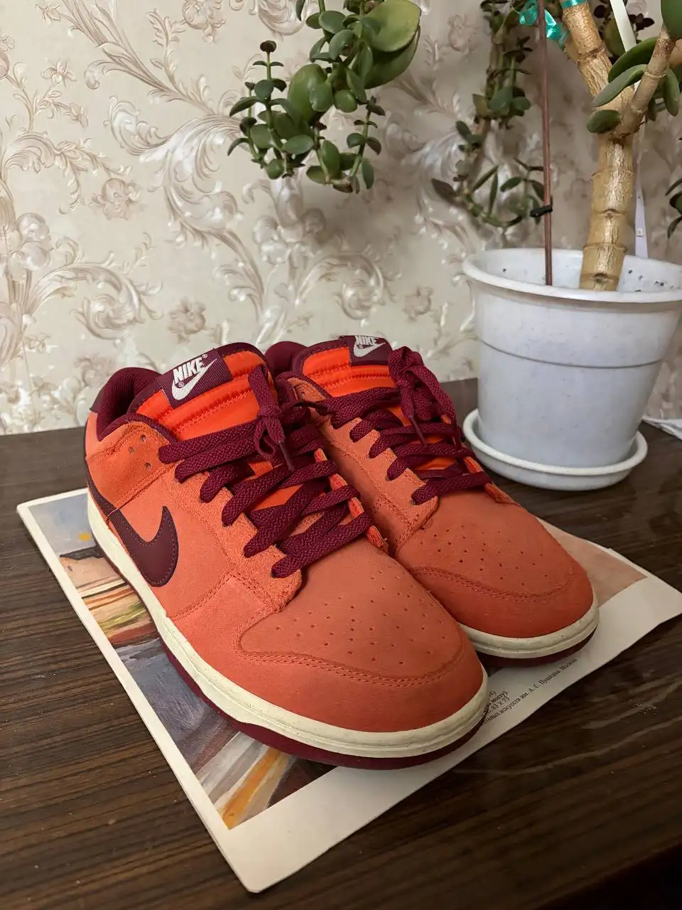 Nike Dunk Orange Suede 44.5 - Обувь (Одежда) в Екатеринбург