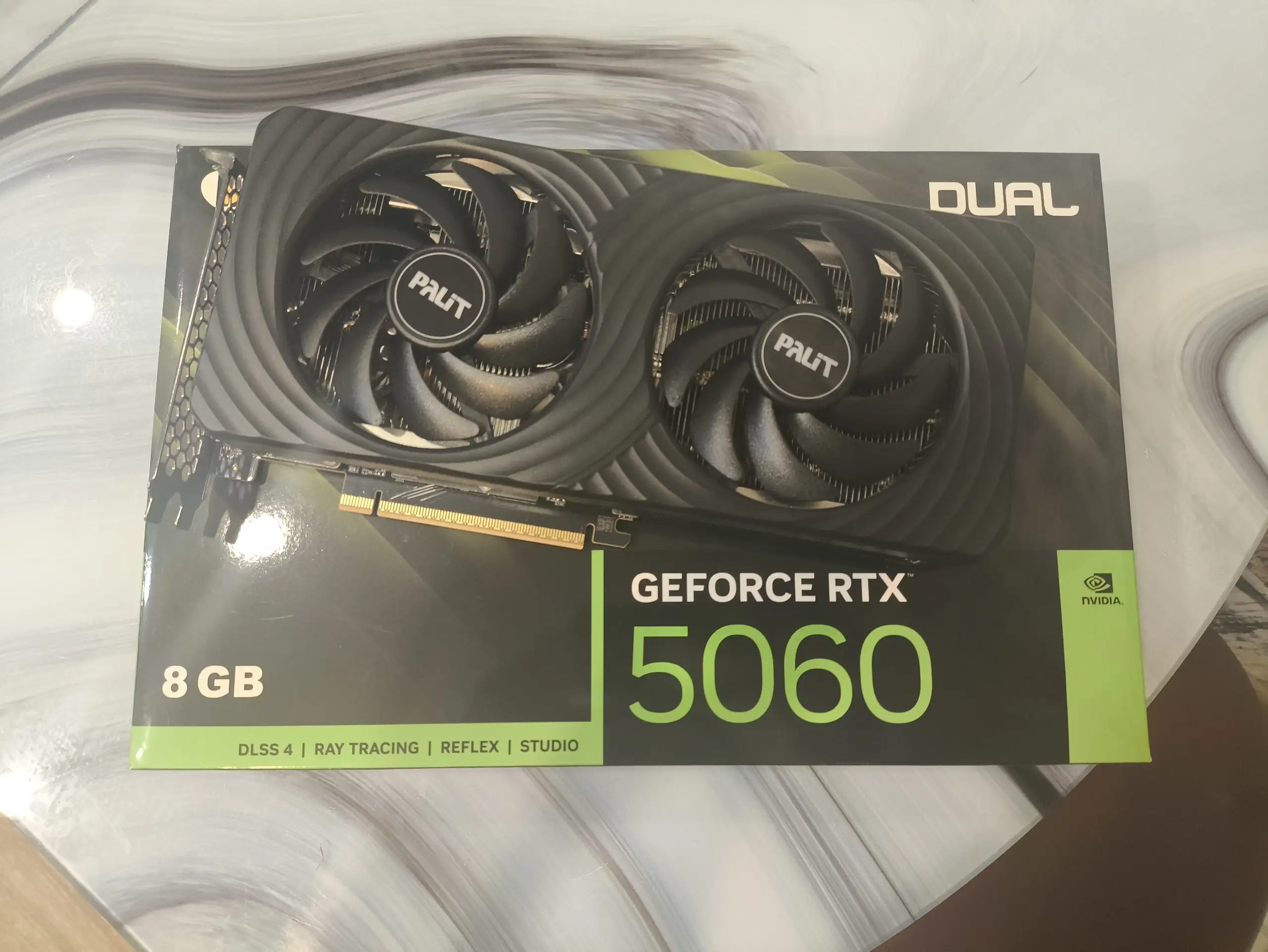 Продается RTX 5060 8GB Palit Dual - Видеокарты (Электроника) в Екатеринбург