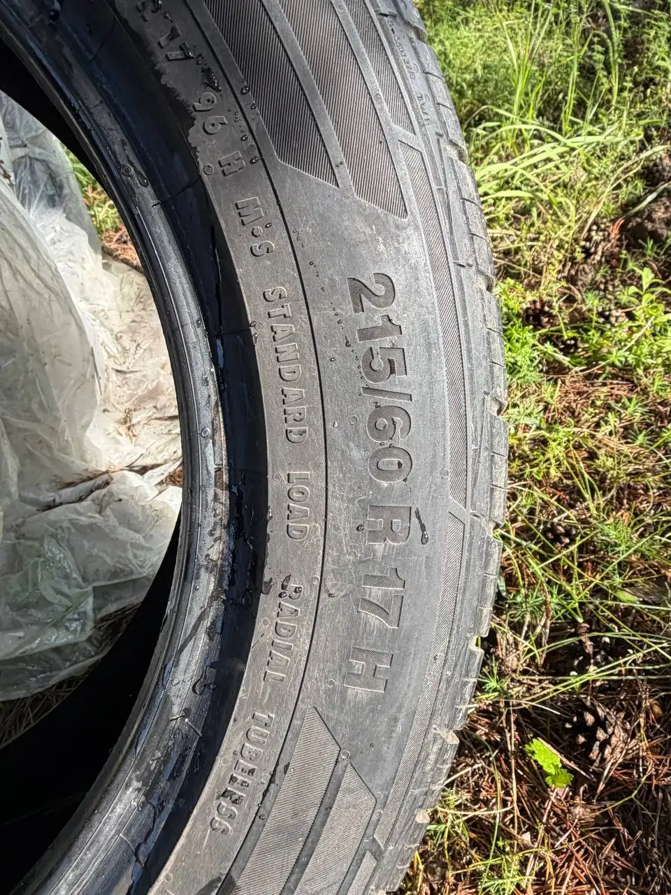 Летняя шина Meteor TerraControl 215/60 R17 96H, б/у - Шины и диски (Авто) в Екатеринбург