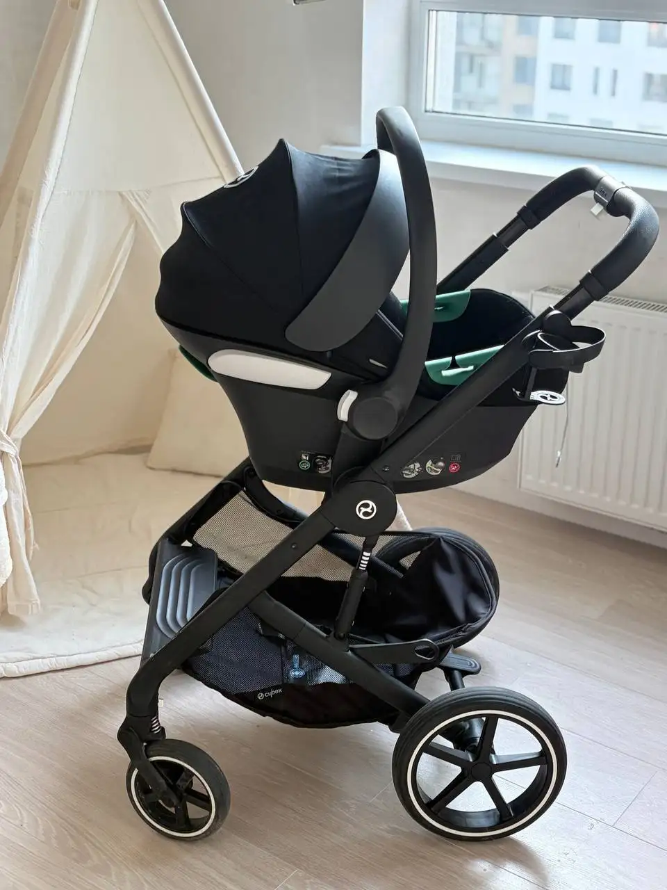 Коляска Cybex Balios S Lux 2024 3 in 1 Grey - Коляски (Товары для детей) в Екатеринбург