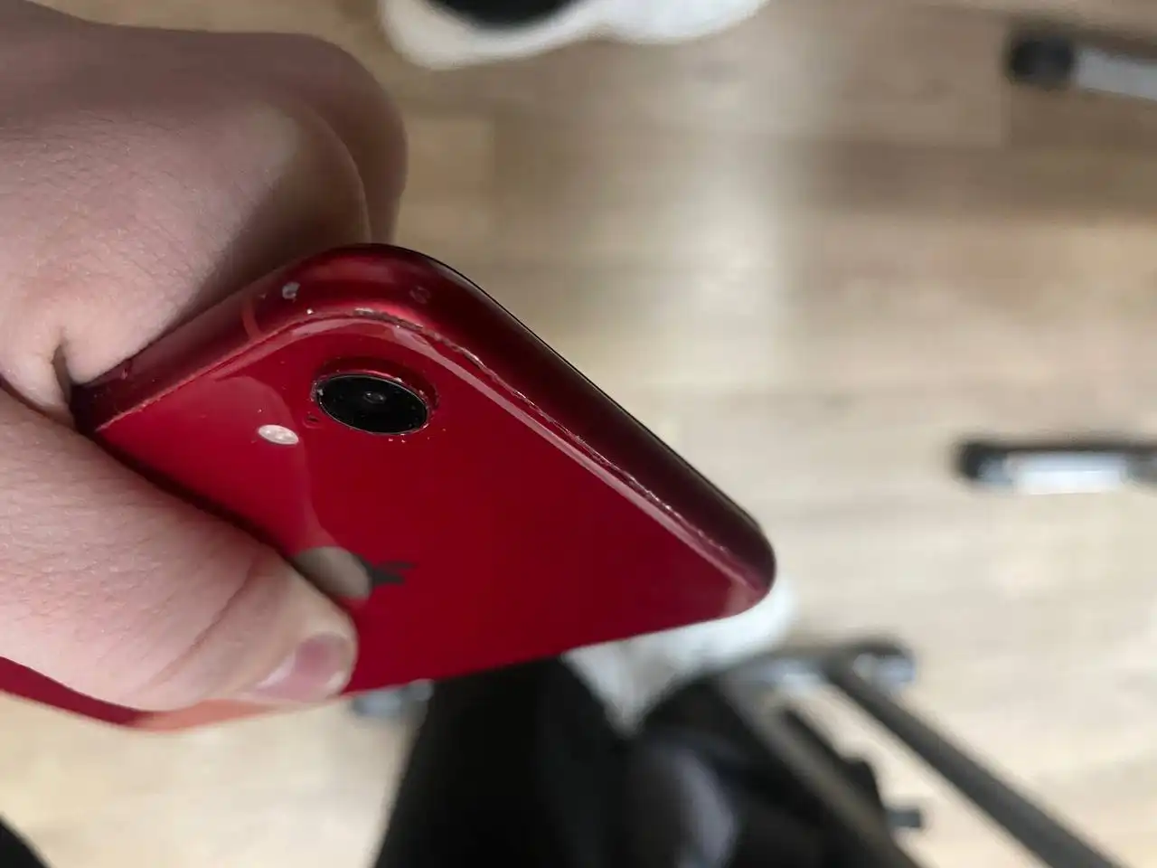 iPhone XR с неработающим Face ID и камерой