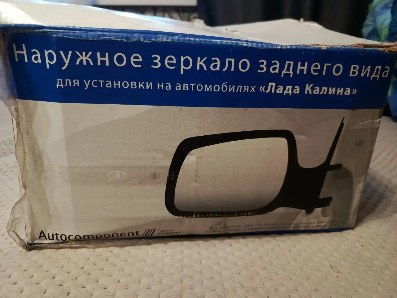 Зеркало наружное заднего вида правое для Лада Гранта, Калина