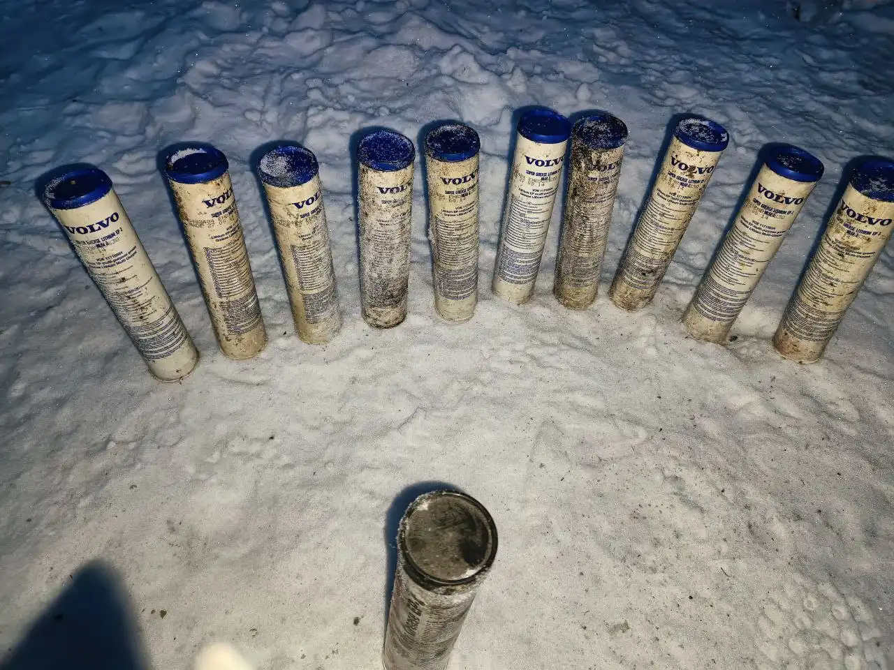 Запечатанный солидол Вольво оригинал