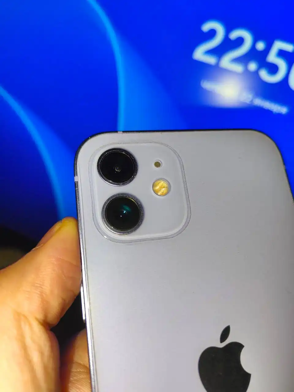 iPhone 12 64ГБ с замененным экраном и неработающим Face ID - Смартфоны (Электроника) в Новокузнецк