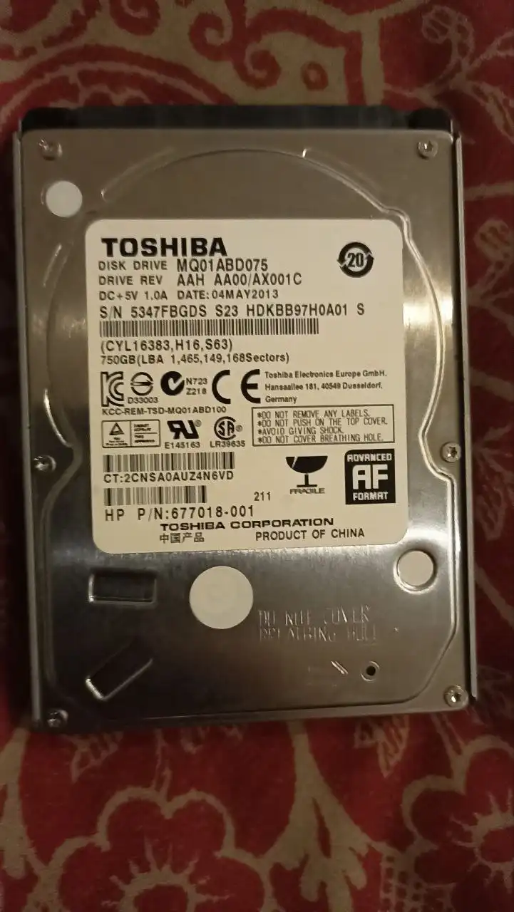 Продажа жёстких дисков на 500 и 750 Гб - Компьютерные комплектующие (Электроника) в Новокузнецк
