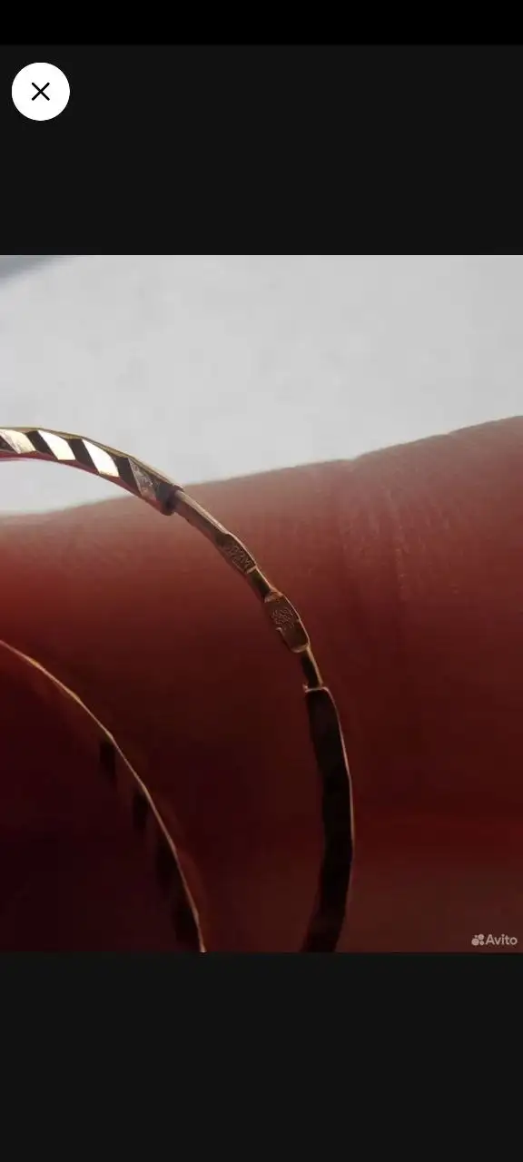 Серьги конго 585 вес 1.6 - Ювелирные изделия (Барахолка) в Новокузнецк