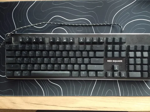 Клавиатура Red Square с голубыми свитчами - Компьютеры в Новокузнецк