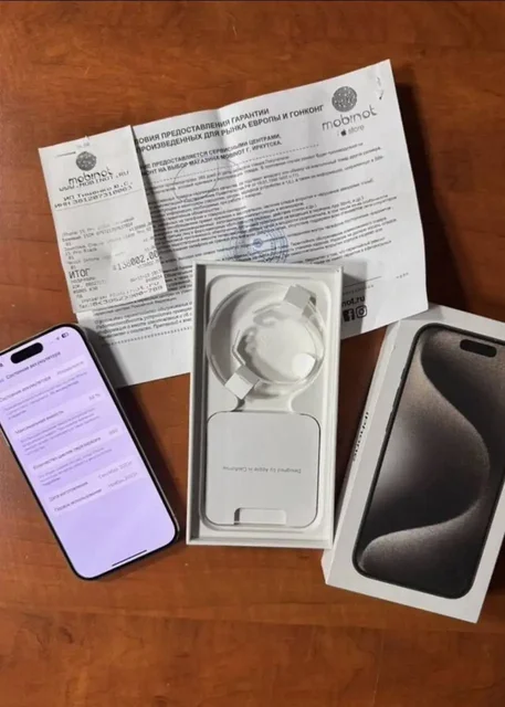Продажа iPhone 15 Pro 256 ГБ серый - частное объявление в Новокузнецк