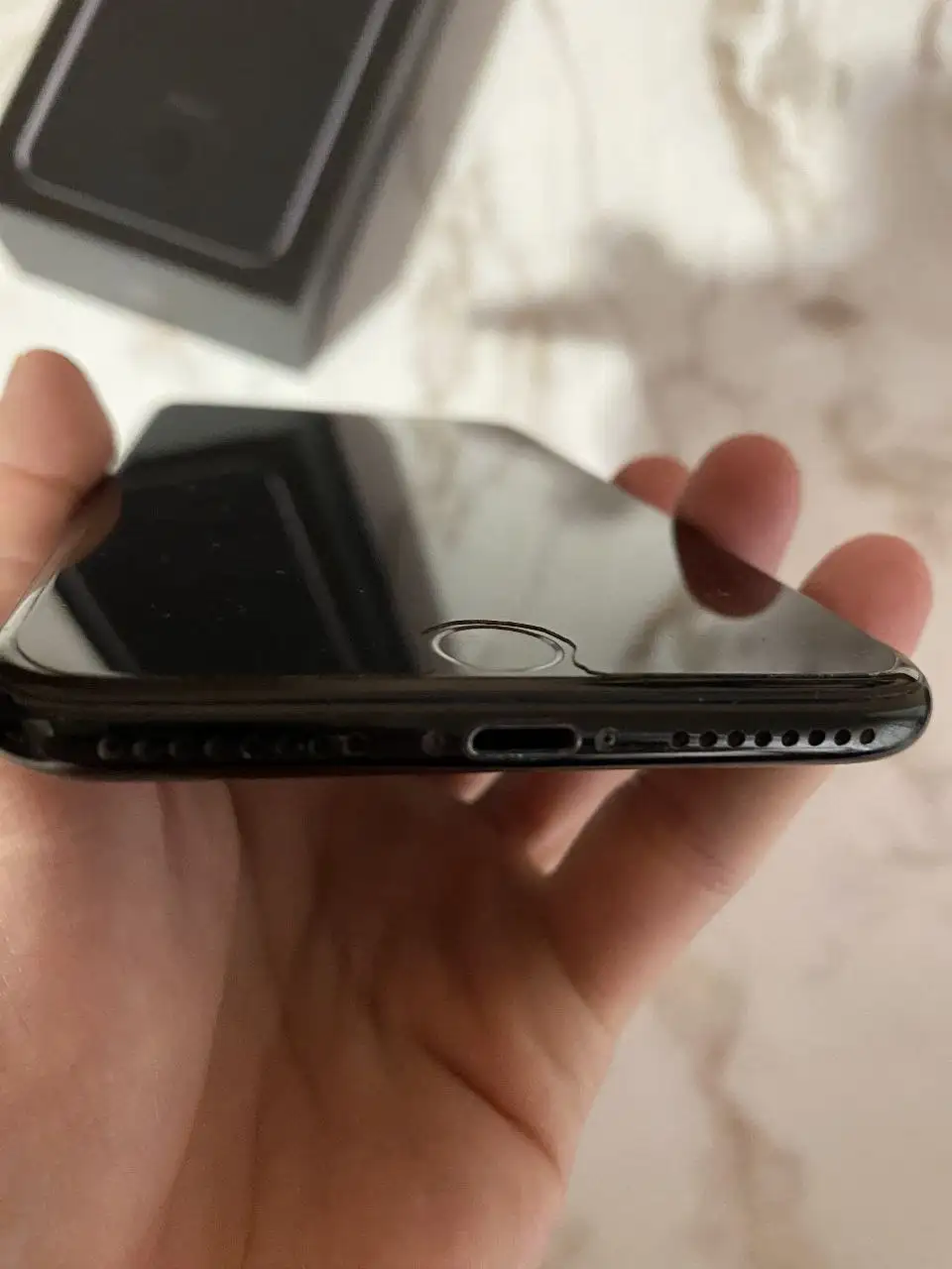 iPhone 7 Plus 128 ГБ черный - Смартфоны (Электроника) в Новокузнецк