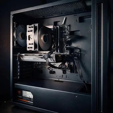 Компьютерная сборка с процессором Core i5-13400F и видеокартой RX 570 - Комплектующие ПК в Новокузнецк